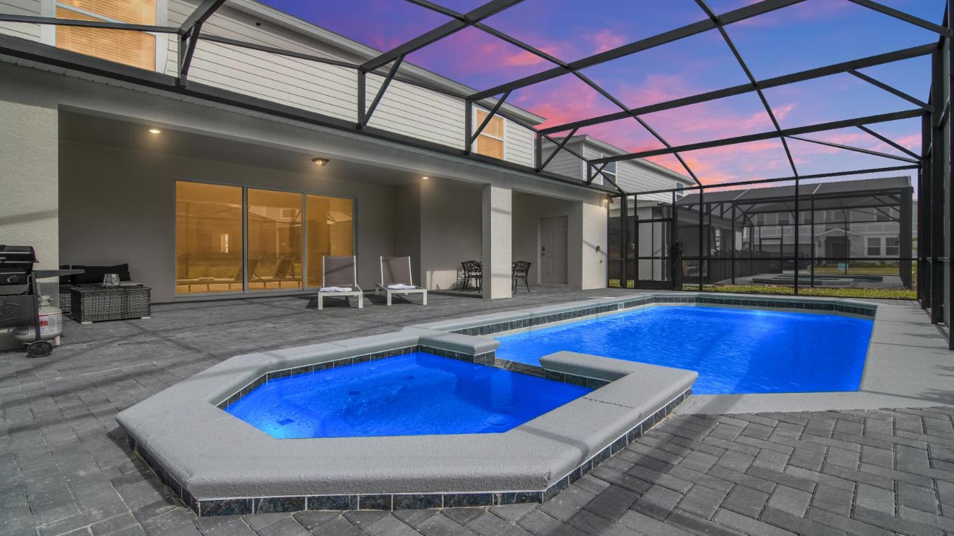 Magical Mansion 10 Bedroom W Pool Near Disney Davenport Exterior foto